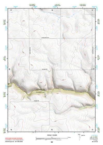 46116SE Page 64 Orofino Topo Preview 1