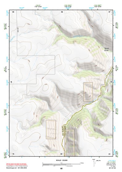 46116SE Page 68 Orofino Topo Preview 1