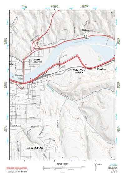 46116SW Page 13 Orofino Topo Preview 1