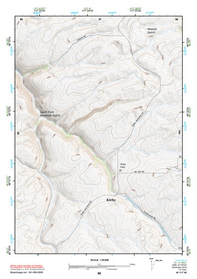 46117NE Page 99 Pullman Topo Preview 1