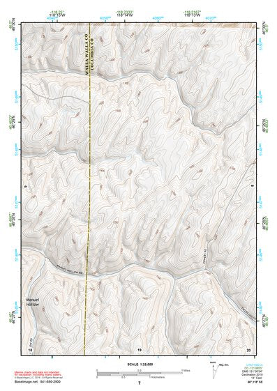46118SE Page 7 Walla Walla Topo Preview 1