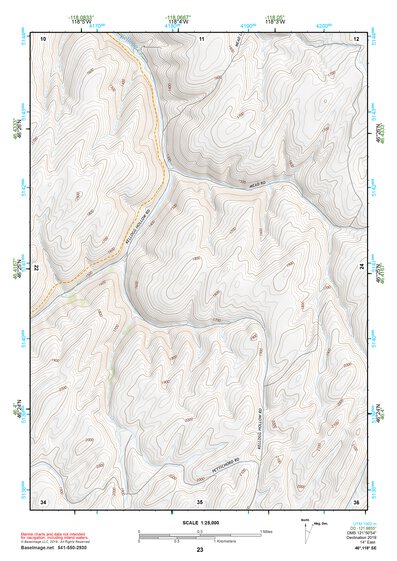 46118SE Page 23 Walla Walla Topo Preview 1