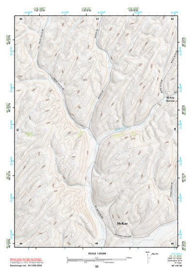46118SE Page 33 Walla Walla Topo Preview 1