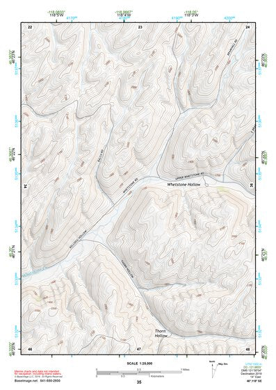 46118SE Page 35 Walla Walla Topo Preview 1