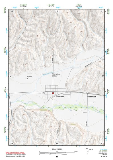 46118SE Page 41 Walla Walla Topo Preview 1