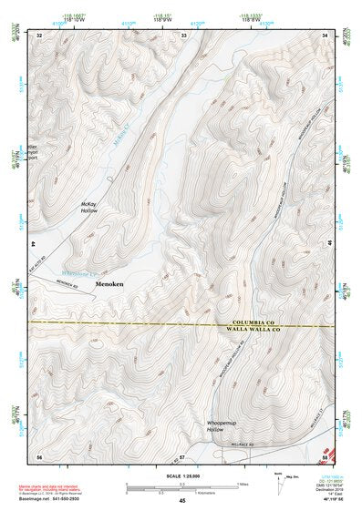 46118SE Page 45 Walla Walla Topo Preview 1