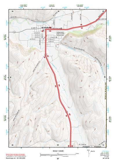 46118SE Page 57 Walla Walla Topo Preview 1