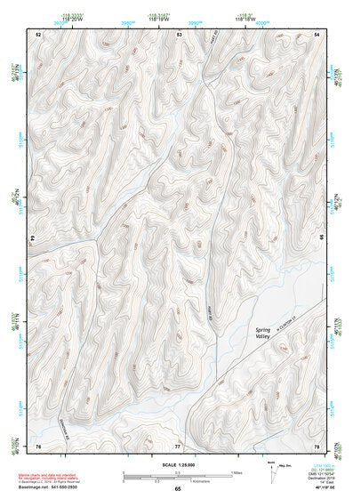 46118SE Page 65 Walla Walla Topo Preview 1