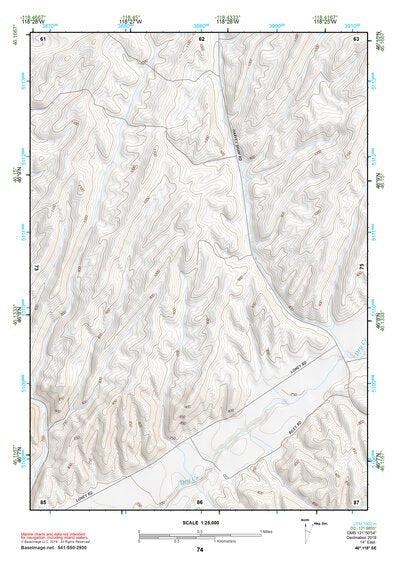 46118SE Page 74 Walla Walla Topo Preview 1