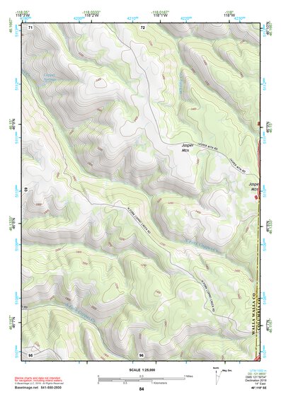 46118SE Page 84 Walla Walla Topo Preview 1