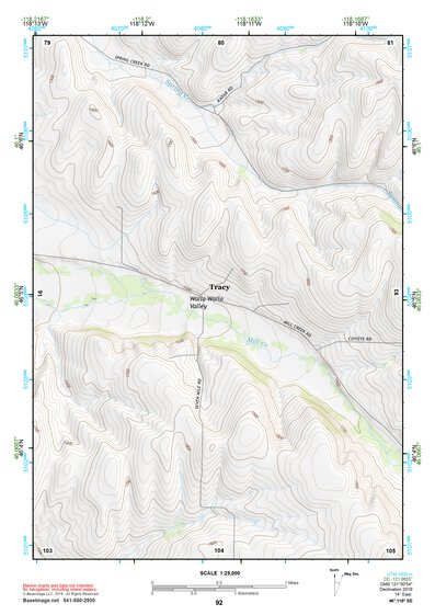 46118SE Page 92 Walla Walla Topo Preview 1