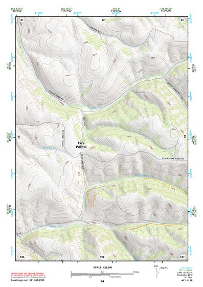 46118SE Page 94 Walla Walla Topo Preview 1