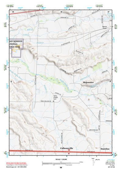 46118SE Page 98 Walla Walla Topo Preview 1