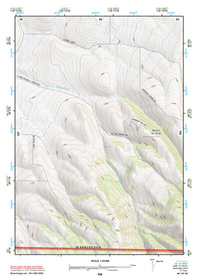 46118SE Page 104 Walla Walla Topo Preview 1