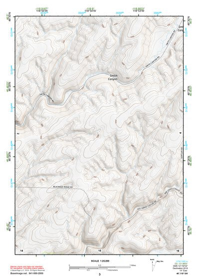 46118SW Page 3 Walla Walla Topo Preview 1