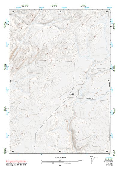 46118SW Page 35 Walla Walla Topo Preview 1
