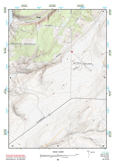 46118SW Page 43 Walla Walla Topo Preview 1
