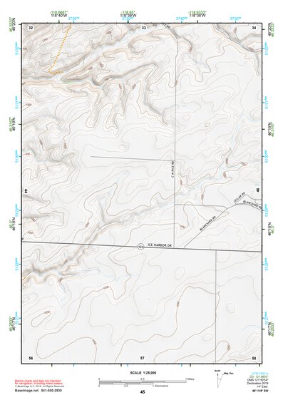 46118SW Page 45 Walla Walla Topo Preview 1