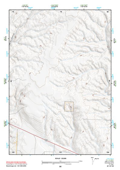 46118SW Page 91 Walla Walla Topo Preview 1
