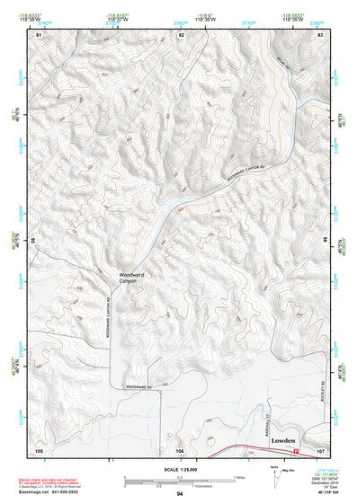 46118SW Page 94 Walla Walla Topo Preview 1