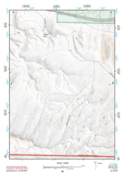 46118SW Page 99 Walla Walla Topo Preview 1