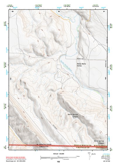 46118SW Page 102 Walla Walla Topo Preview 1