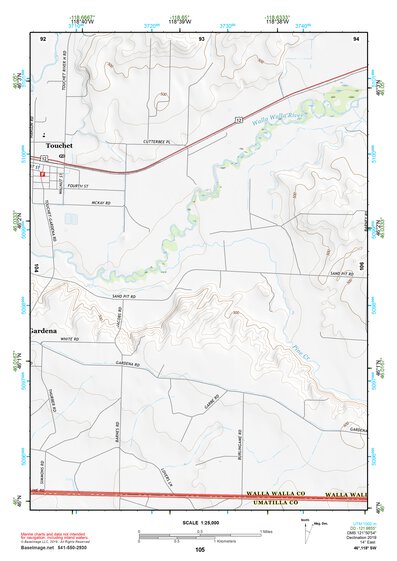 46118SW Page 105 Walla Walla Topo Preview 1