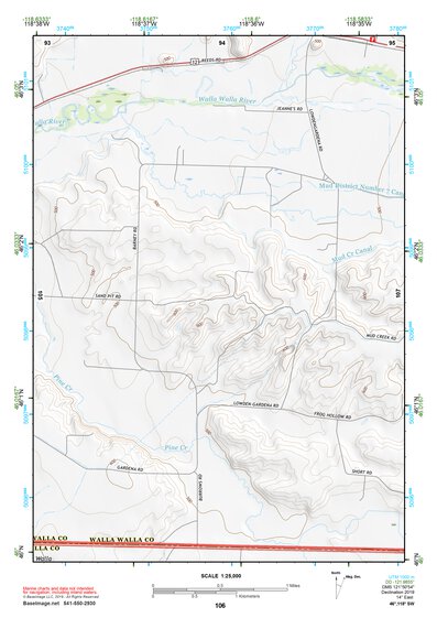 46118SW Page 106 Walla Walla Topo Preview 1