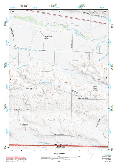 46118SW Page 107 Walla Walla Topo Preview 1