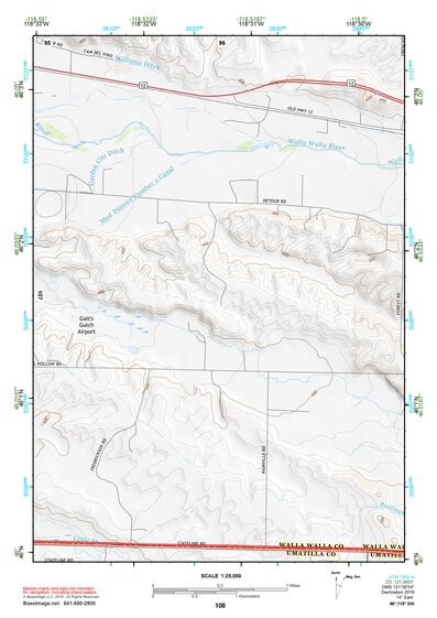 46118SW Page 108 Walla Walla Topo Preview 1