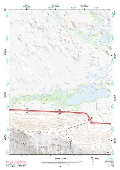 46119NE Page 1 Priest Rapids Topo Preview 1
