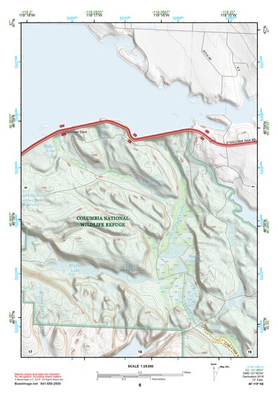 46119NE Page 6 Priest Rapids Topo Preview 1