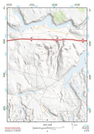 46119NE Page 8 Priest Rapids Topo Preview 1