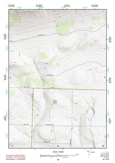 46119NE Page 16 Priest Rapids Topo Preview 1