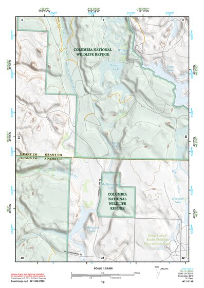 46119NE Page 19 Priest Rapids Topo Preview 1