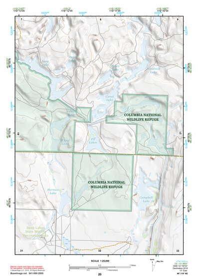 46119NE Page 20 Priest Rapids Topo Preview 1