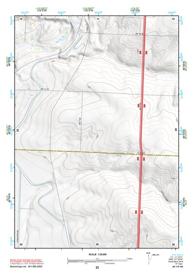 46119NE Page 23 Priest Rapids Topo Preview 1