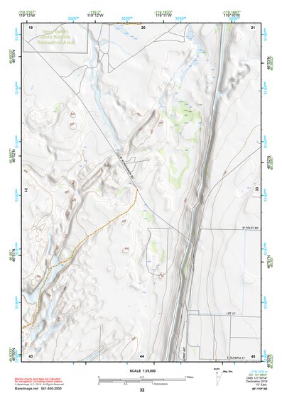 46119NE Page 32 Priest Rapids Topo Preview 1