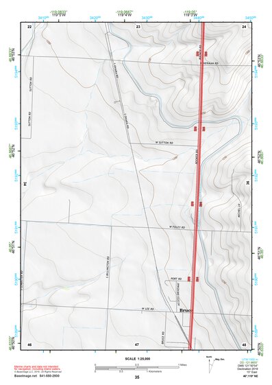 46119NE Page 35 Priest Rapids Topo Preview 1