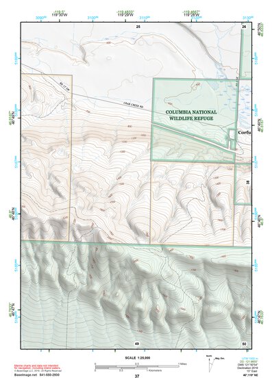 46119NE Page 37 Priest Rapids Topo Preview 1