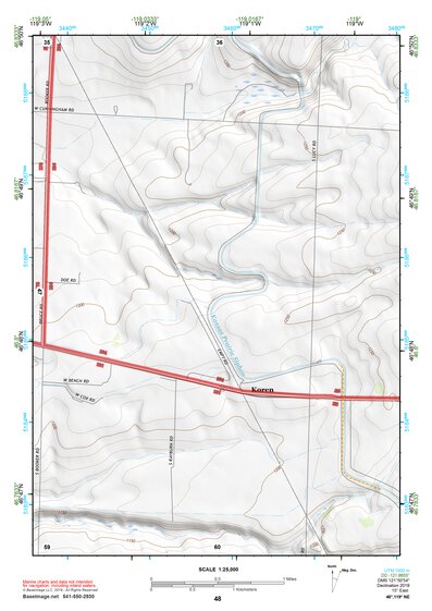 46119NE Page 48 Priest Rapids Topo Preview 1