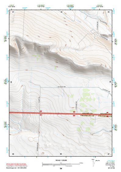 46119NE Page 54 Priest Rapids Topo Preview 1