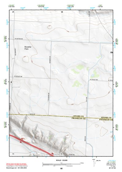 46119NE Page 60 Priest Rapids Topo Preview 1