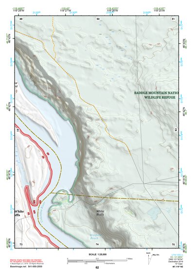 46119NE Page 62 Priest Rapids Topo Preview 1
