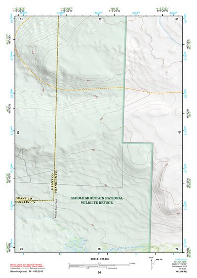 46119NE Page 64 Priest Rapids Topo Preview 1