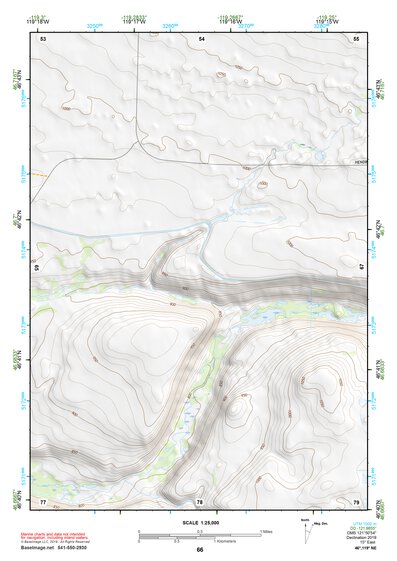 46119NE Page 66 Priest Rapids Topo Preview 1