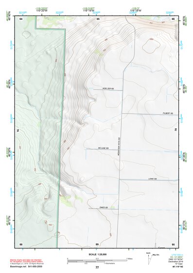 46119NE Page 77 Priest Rapids Topo Preview 1