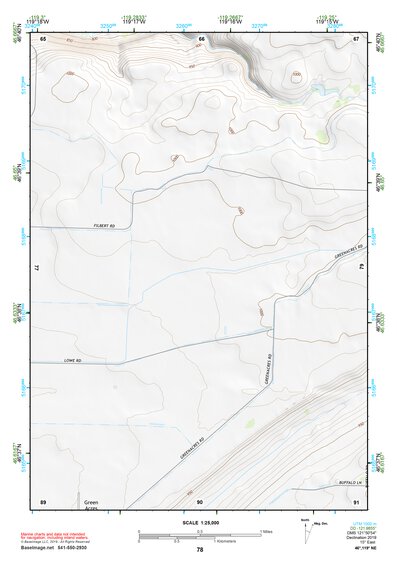 46119NE Page 78 Priest Rapids Topo Preview 1
