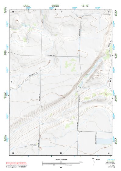 46119NE Page 79 Priest Rapids Topo Preview 1