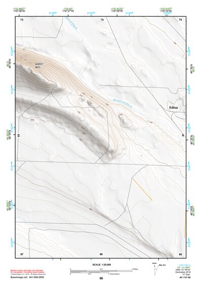 46119NE Page 86 Priest Rapids Topo Preview 1